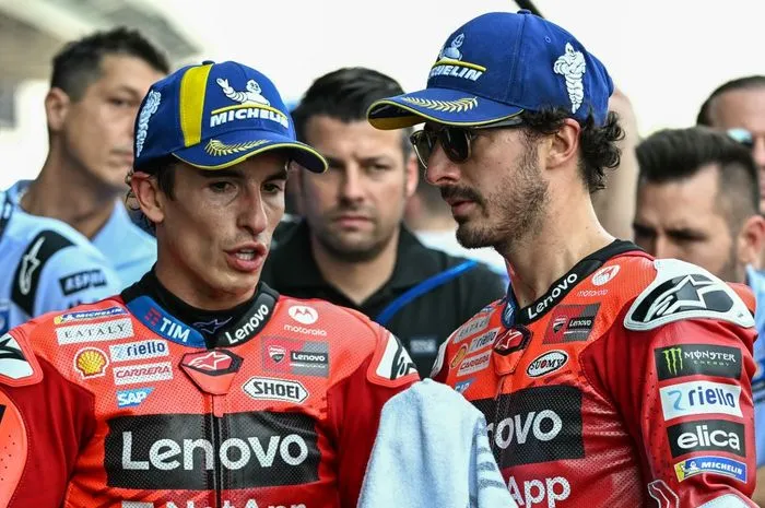 image_67ce89f6455bc Pecco Bagnaia finished, Marc Marquez delivered the finishing blow on the first lap, causing shock to MotoGP