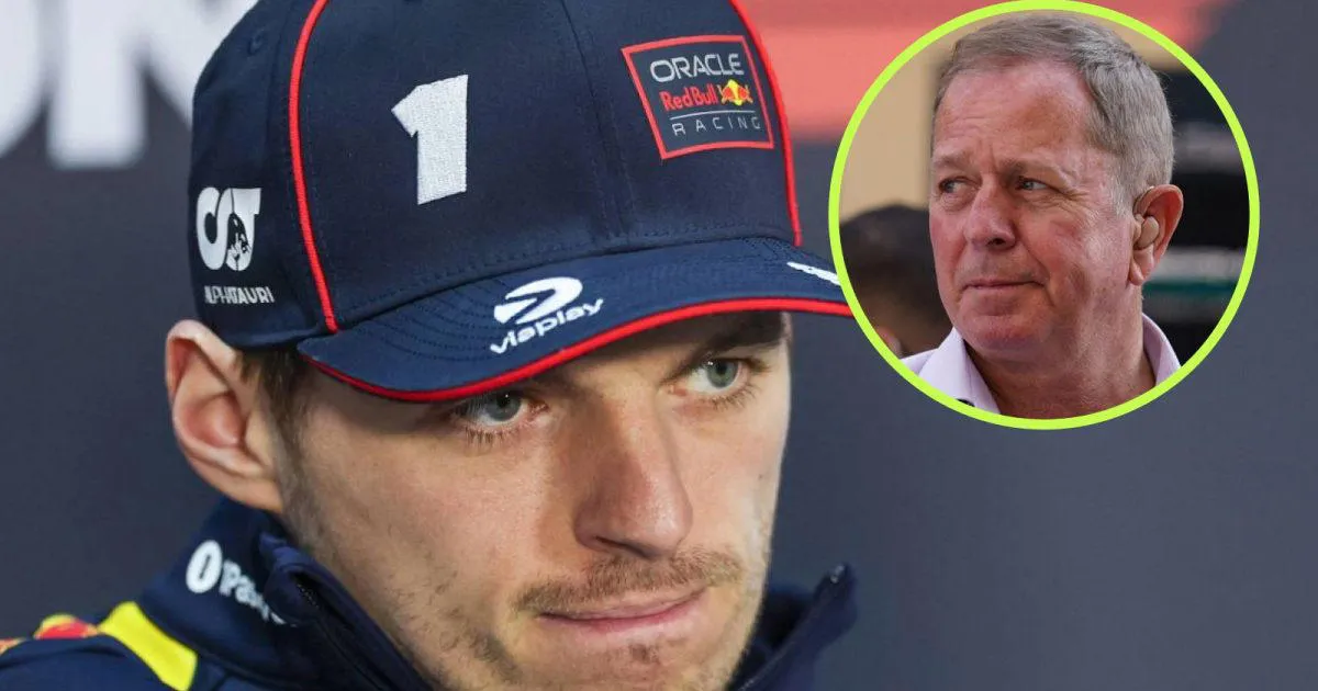 Martin Brundle weighs in on Verstappen's 'angry' gesture in testing