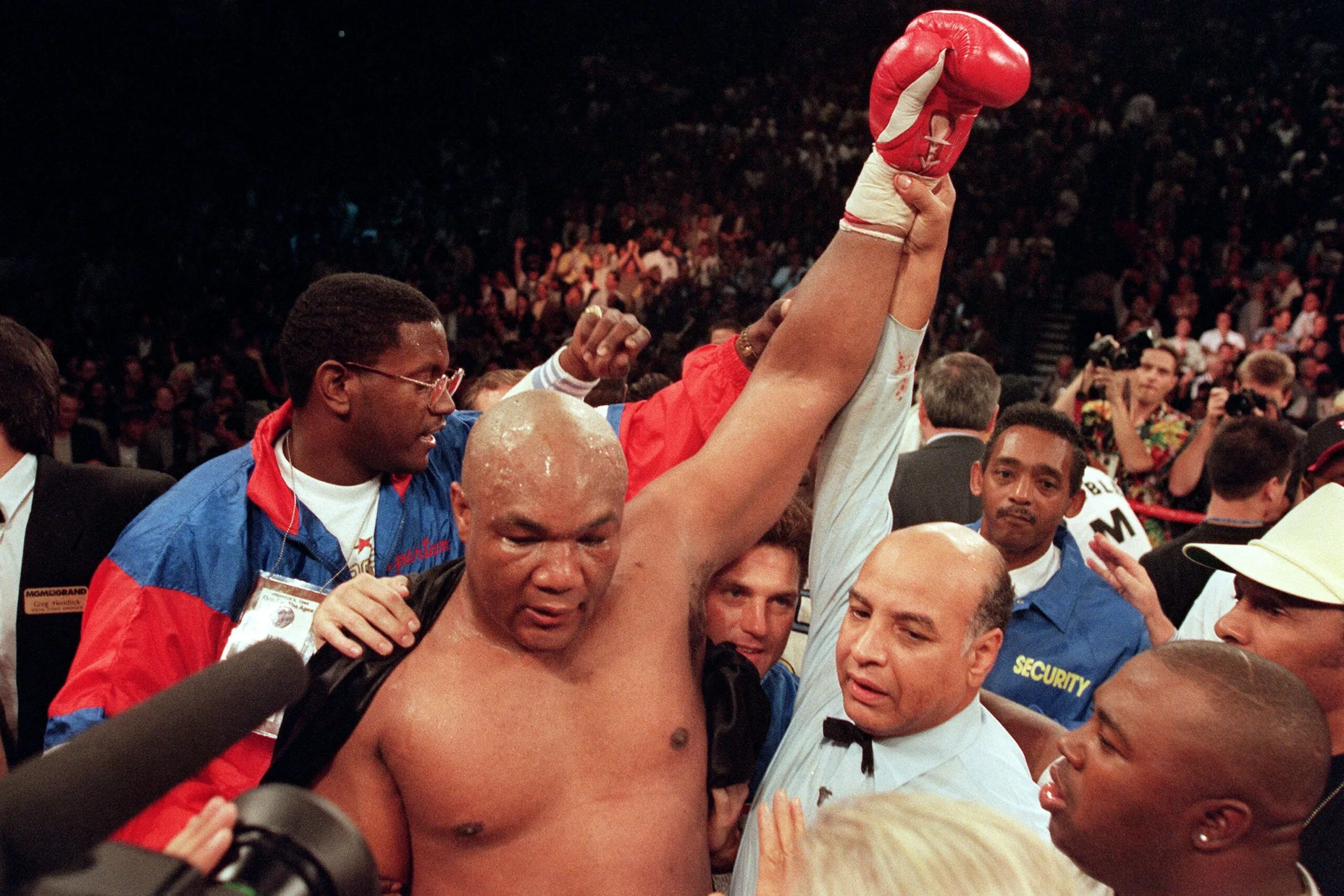 The Comeback, No. 28: George Foreman's return to the ring, in his own words  - The Athletic