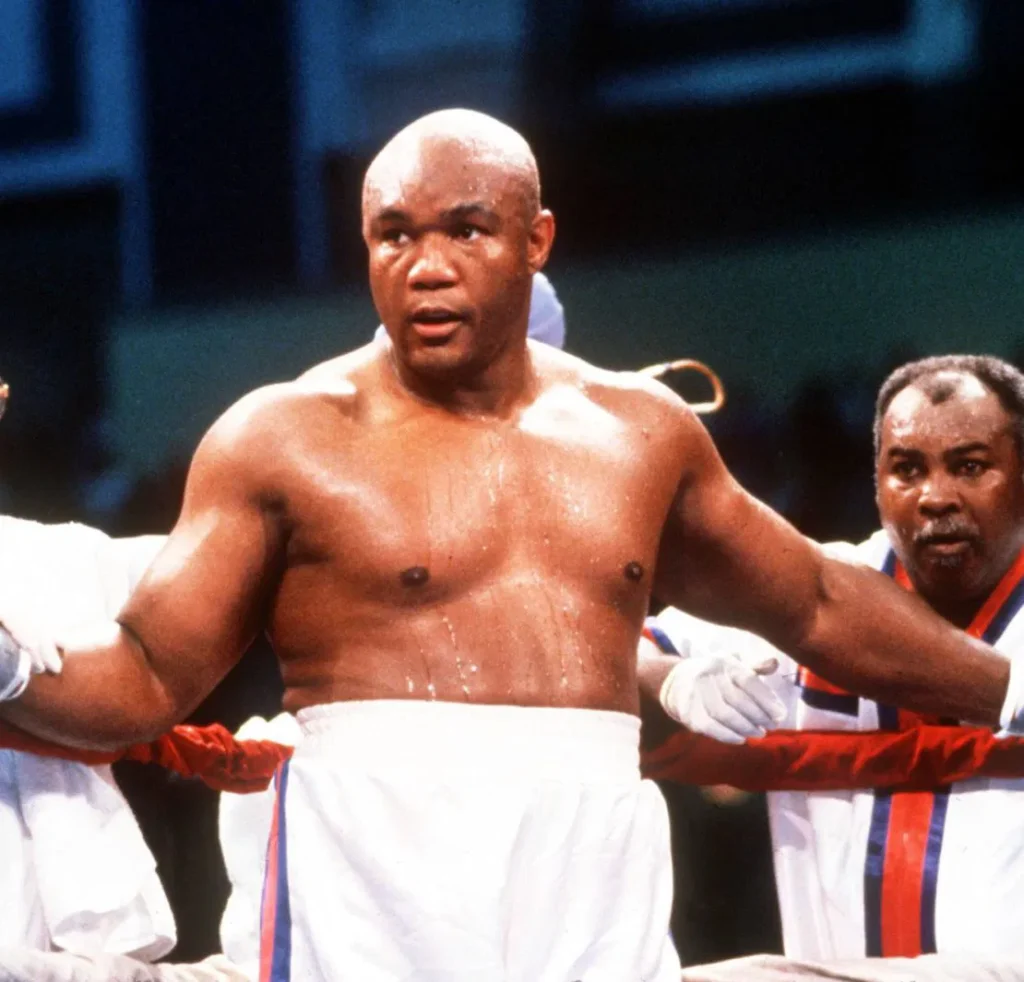 The oddest event in Boxing history: George Foreman vs. five boxers in a fight