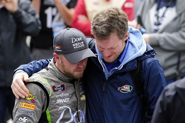 image_67cff3f8ea1f5 Massive NASCAR Uproar: Dale Earnhardt Jr.’s Shocking Move on Justin Allgaier Sparks Fan Outrage
