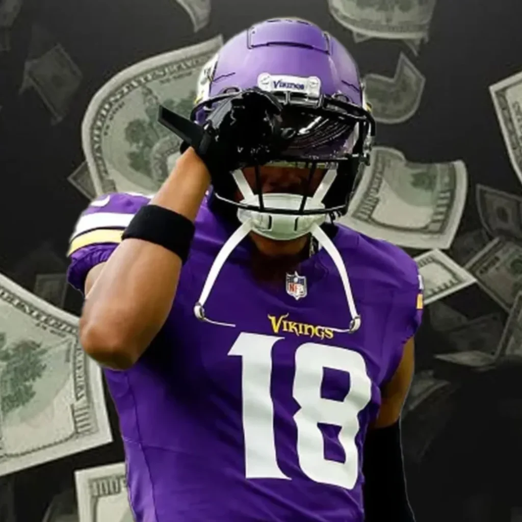 Vikings Seal the Deal Justin Jefferson Set to Extend His Contract with a Staggering Salary