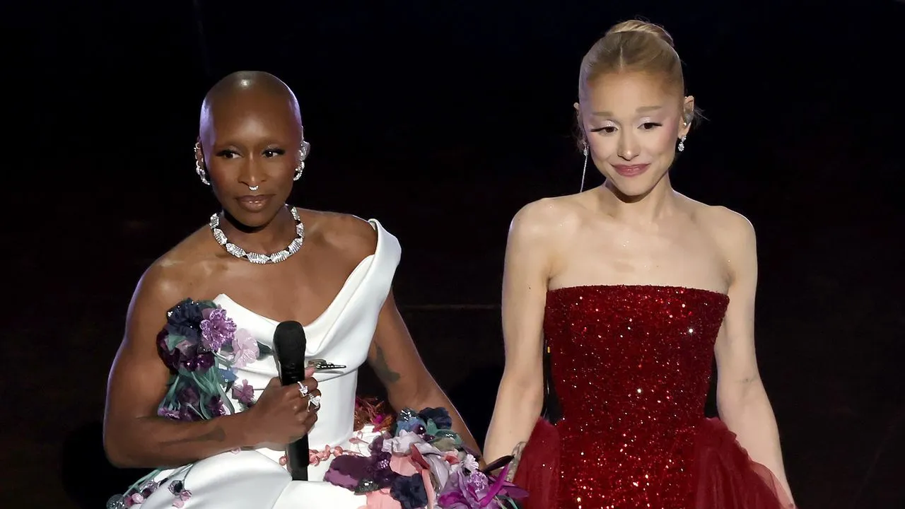 Watch Ariana Grande and Cynthia Erivo Perform “Defying Gravity” and More at  2025 Oscars | Pitchfork