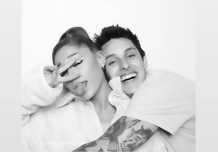 Ariana Grande & Dalton Gomez's private, tiny wedding ceremony is a big mood  | AMM Blog