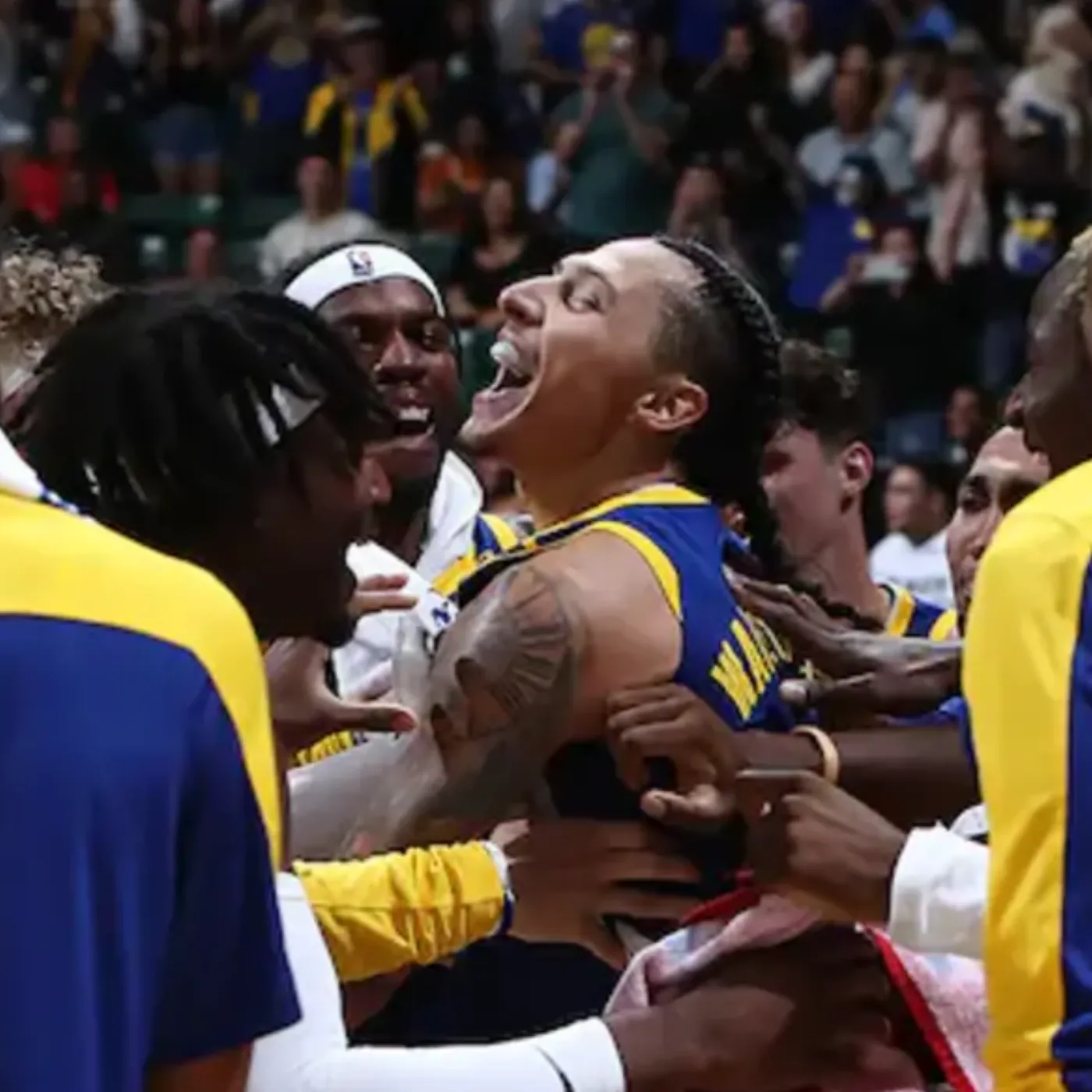 Unbreakable Friendship Steph and Lindy Share a Memorable Moment After the Game!