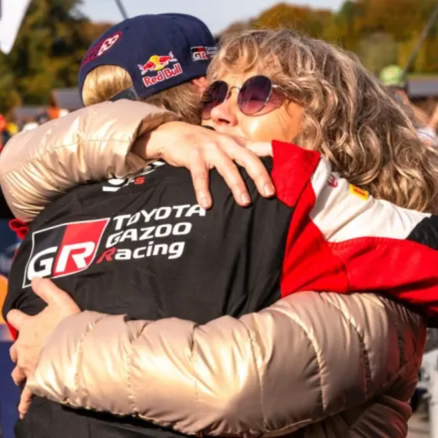 Mom Is the Greatest Source of Motivation! Kalle Rovanperä Celebrates Victory in His Mother's Embrace