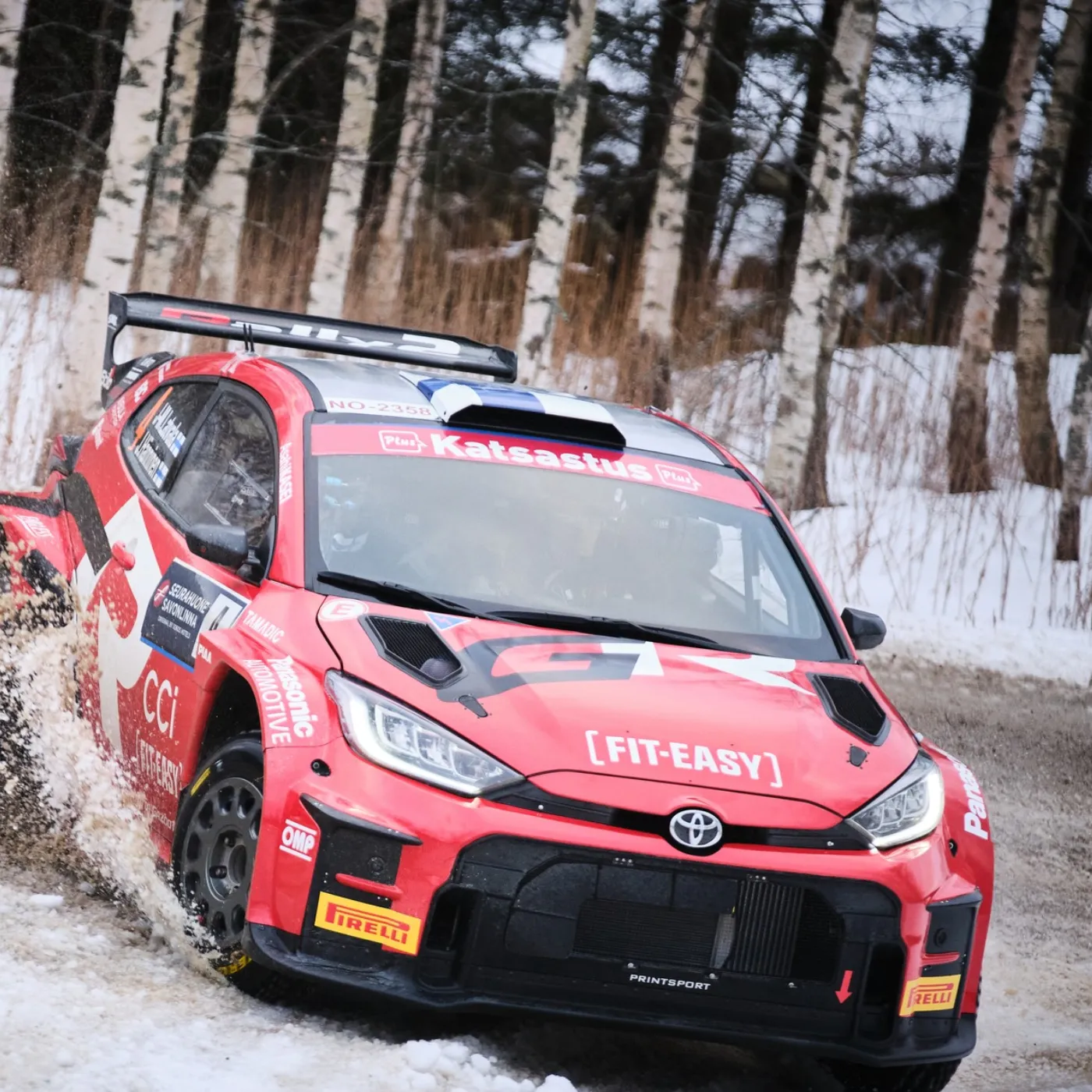 image_67d10fd9c4a2e Jari-Matti Returned to the Driver's Seat of the GR Yaris Rally2 at SM Savonlinna Ralli 🇫🇮, Sharing the Podium with TGR WRC Challenge Program Driver Yuki Yamamoto