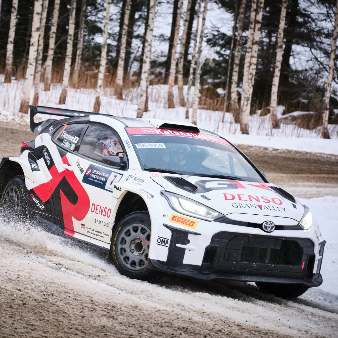 image_67d10fdb5acaf Jari-Matti Returned to the Driver's Seat of the GR Yaris Rally2 at SM Savonlinna Ralli 🇫🇮, Sharing the Podium with TGR WRC Challenge Program Driver Yuki Yamamoto