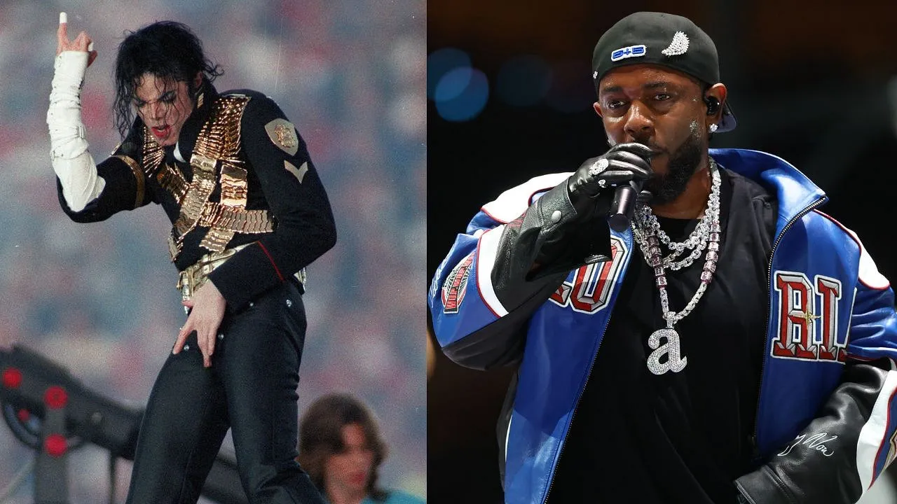 Kendrick Lamar vs. Michael Jackson: 133.5 Million Watched, but Did the Super  Bowl LIX Halftime Show Reach MJ's Level? - The SportsRush