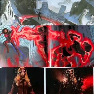 Scarlet Witch’s Evil Side Unveiled in Stunning Concept Art!