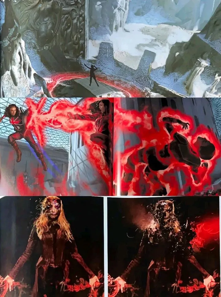 Scarlet Witch’s Evil Side Unveiled in Stunning Concept Art!