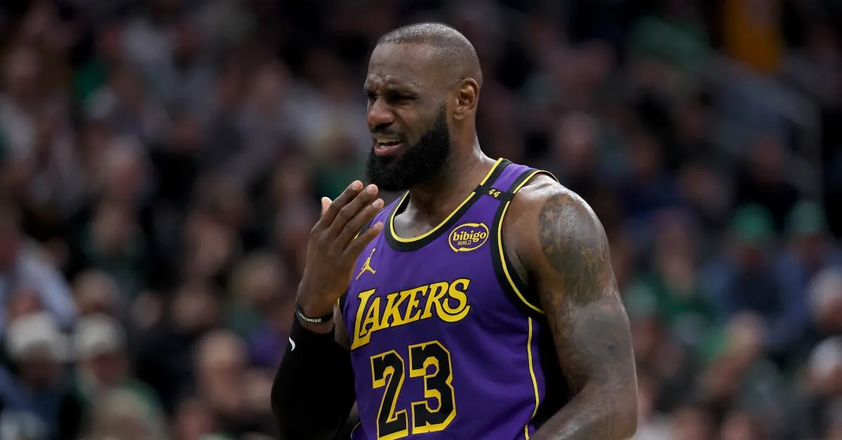 LeBron James Gives Crucial Update on Groin Injury After Lakers' Loss to  Celtics - Men's Journal