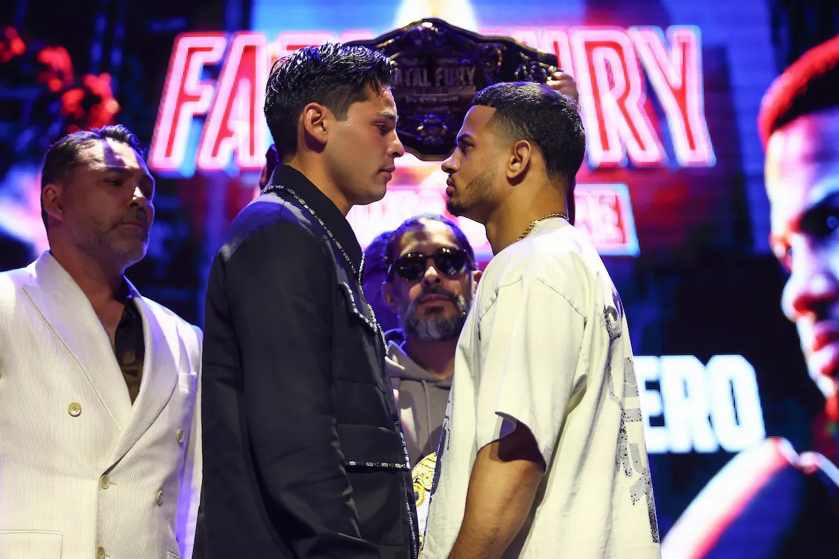 Ryan Garcia vs. Rolly Romero: The Battle Heats Up After Their Official Face-Off 19 Ryan Garcia vs. Rolly Romero: The Battle Heats Up After Their Official Face-Off