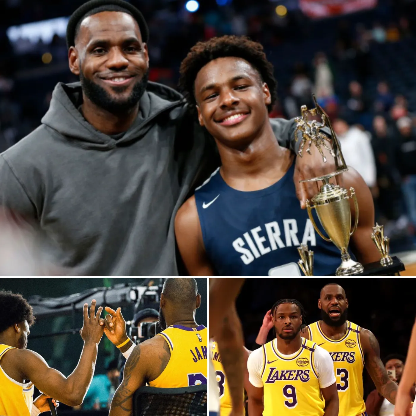 LeBron James Bets on Bronny: '2 Points Per Game Is Enough, He Will Still Be the Greatest GOAT in My Eyes!