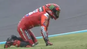 image_67d4d7132acad Pecco Bagnaia Escaped Danger by a Hair's Breadth at MotoGP Argentina Day 1