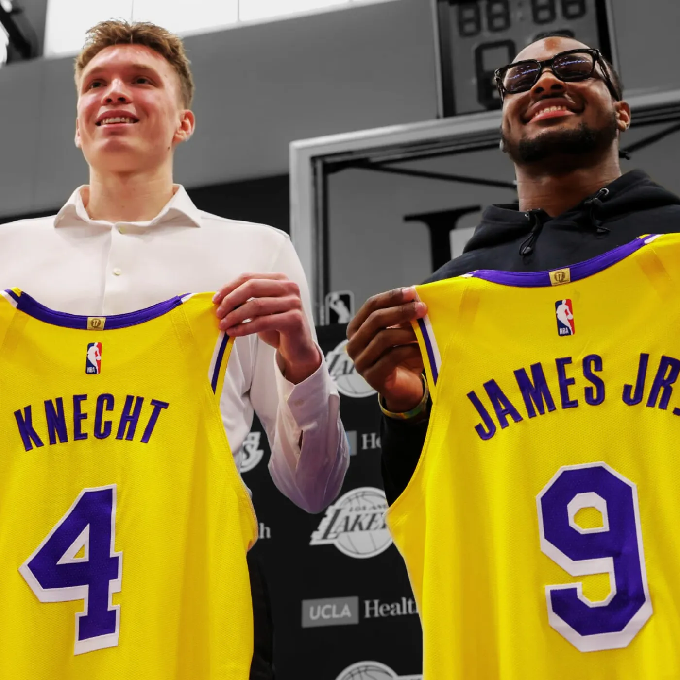 image_67d6e12b40884 Lakers in Chaos as LeBron James Pushes for Bronny James and Dalton Knecht