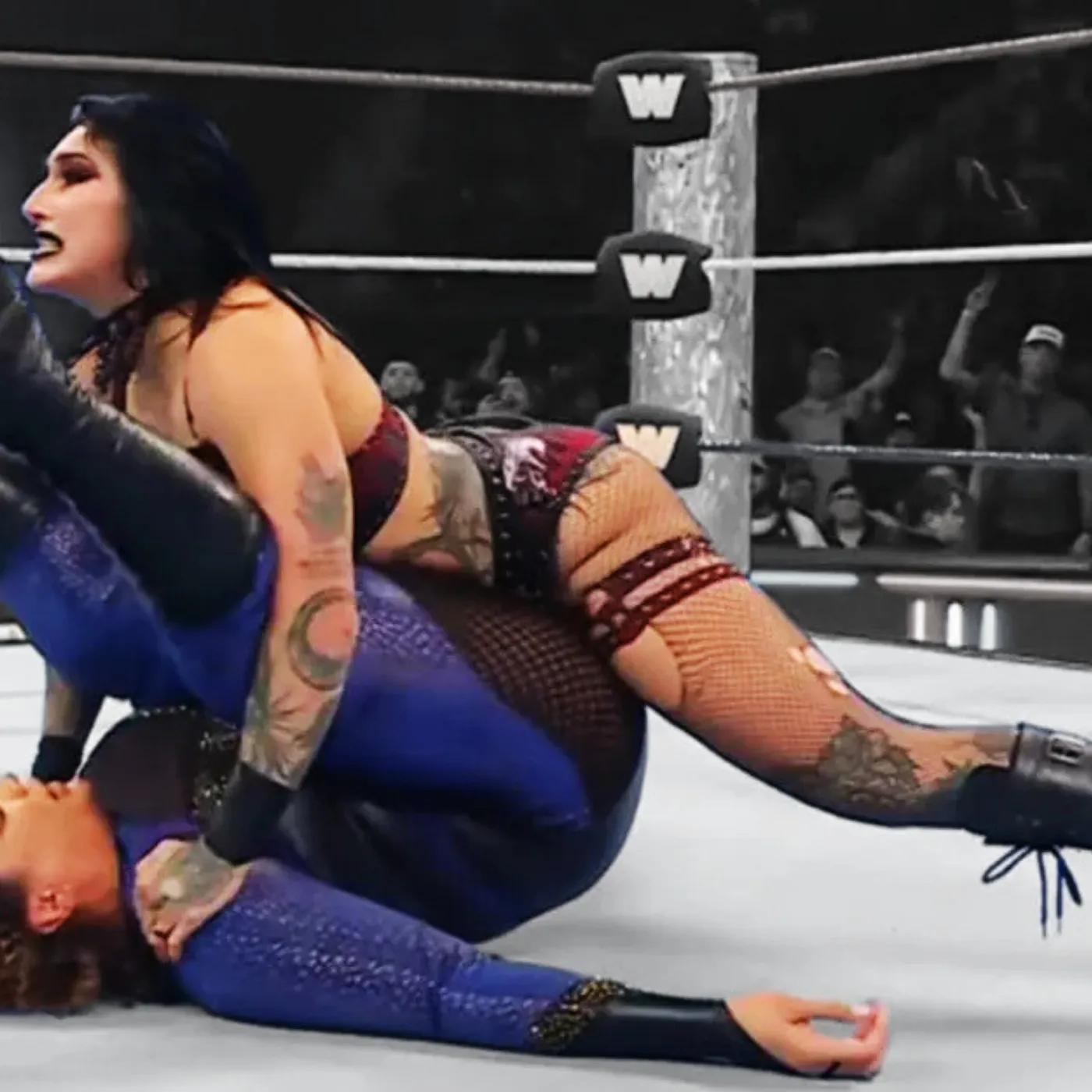 image_67d7066a9c90f Viral WWE Moment as Rhea Ripley’s Outfit Malfunction Steals the Entire Show