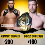 Khamzat Chimaev Challenges Dricus Du Plessis with a Brutal 5-Word Warning Ahead of UFC 317!