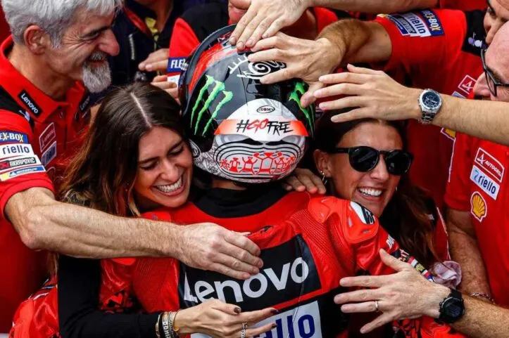 image_67da2d4442604 Pecco Bagnaia's Wife Unexpectedly Absent Throughout the 2025 Season - Is Pecco Keeping Her Away to Maintain His Form on the Track?