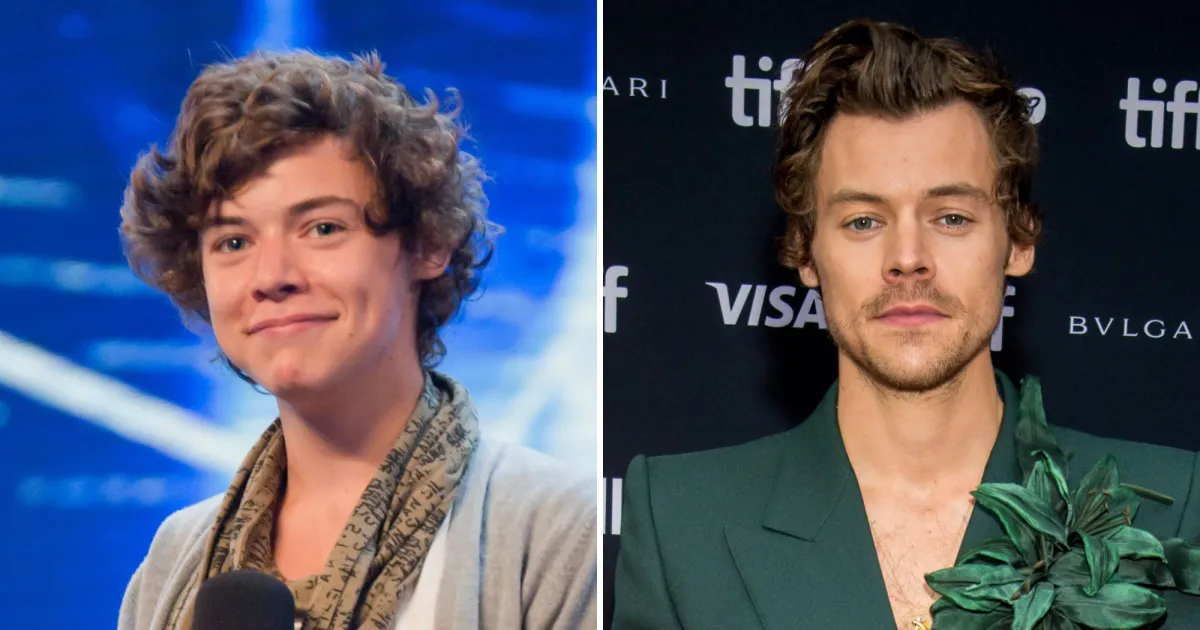 Harry Styles at 21 vs. 31 years old: The transformation from teen heartthrob to global icon