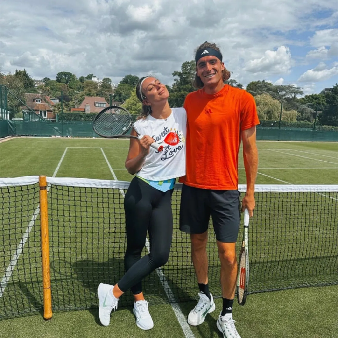 Tennis Power Couple Badosa and Tsitsipas: From NBA Courtside to US Open Mixed Doubles Shocker!