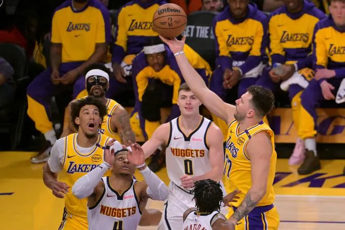 image_67de14ae76510 Lakers vs. Nuggets: The game where two NBA's "dads" LeBron James and Nikola Jokić are both out: but still have Doncic on the court and that's the difference