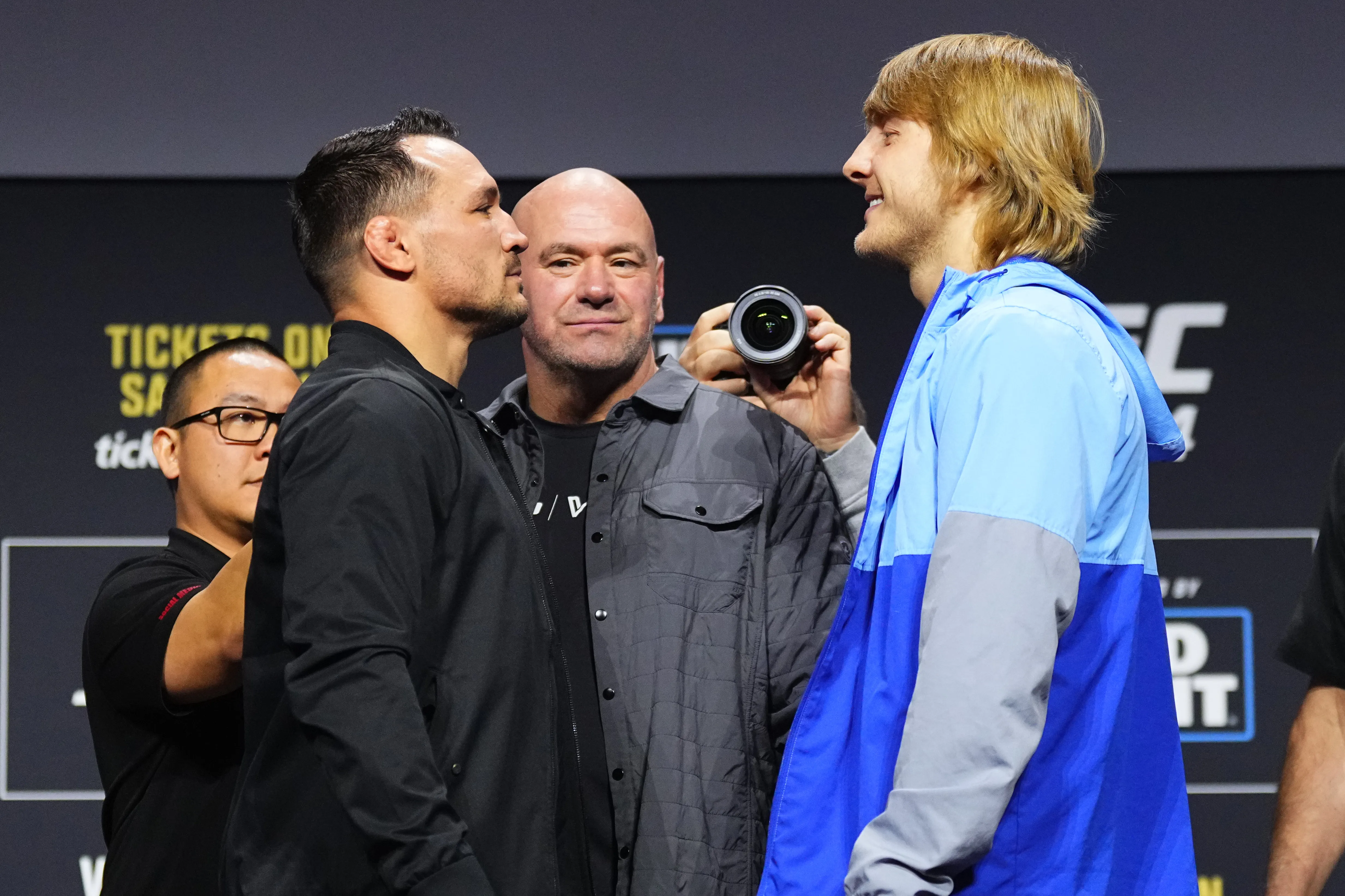 image_67de2e2025b09 Michael Chandler and Paddy Pimblett at UFC 314: The Clash Between the Overloaded Experience of a Veteran and the Youthful Pride of an Up-and-Coming Star