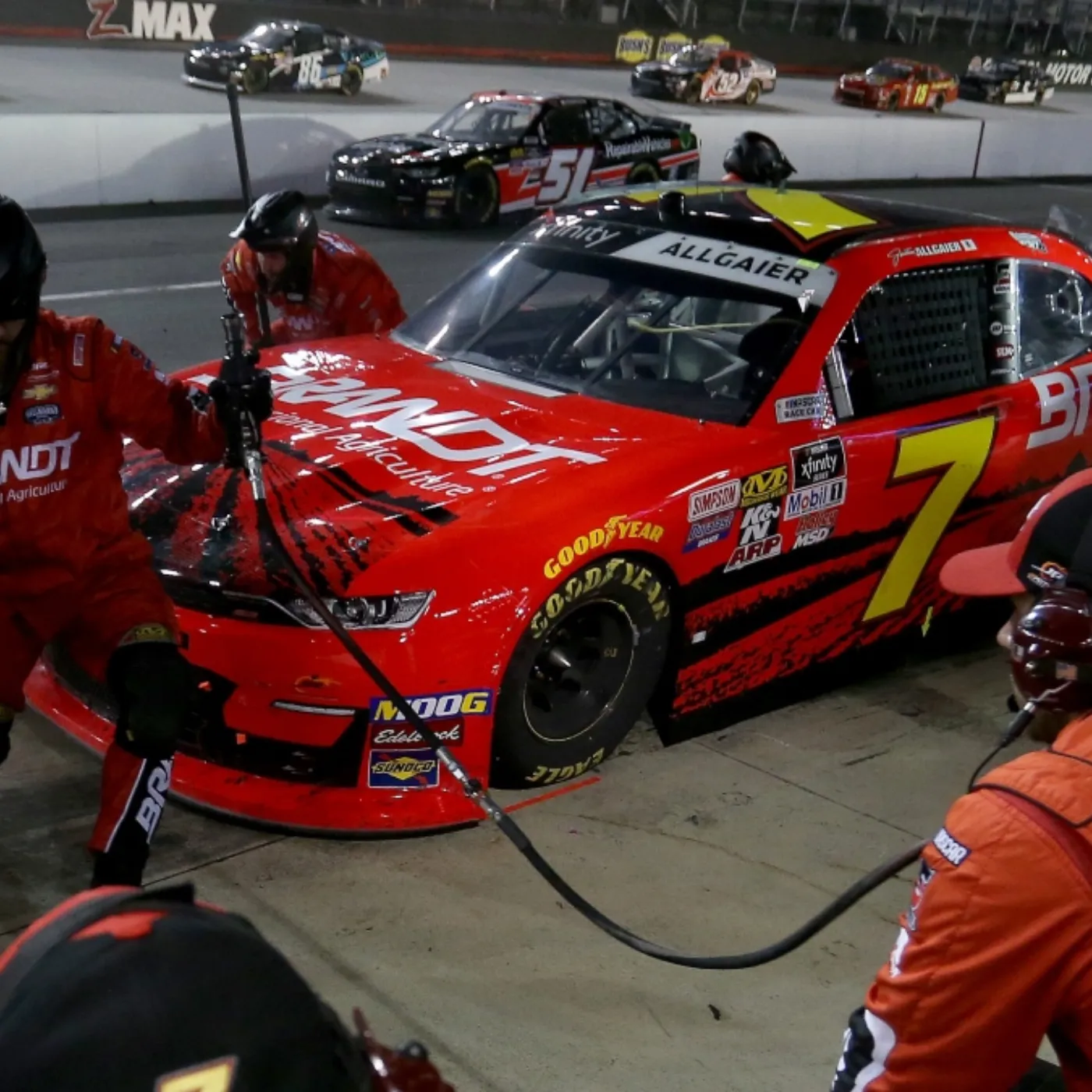 Controversy Erupts! Justin Allgaier Wins $100,000 After Shocking Finish at Hard Rock Bet 300 NASCAR Xfinity Series