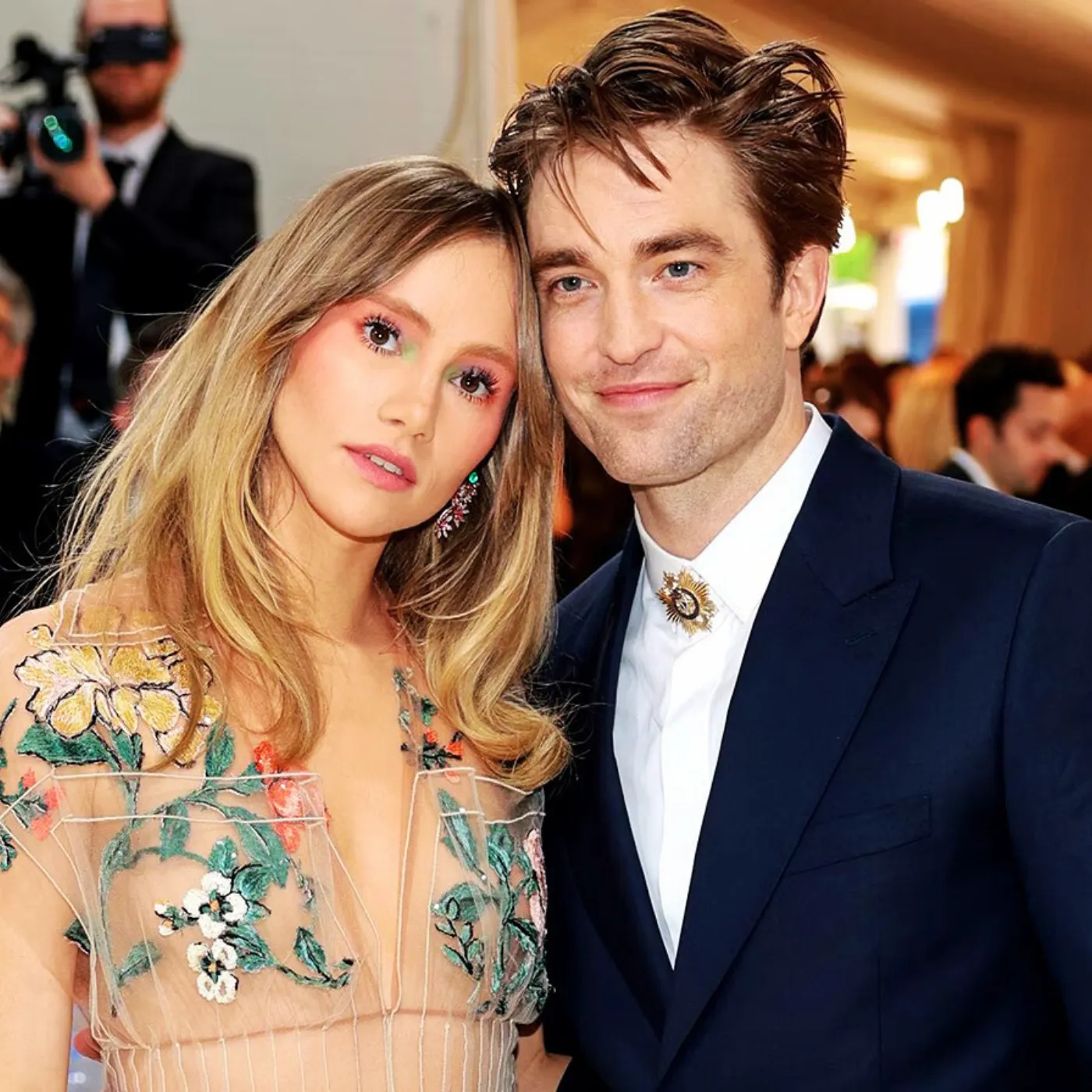 Suki Waterhouse Shines Bright at the Met Gala 2025 as Robert Pattinson Keeps His Distance