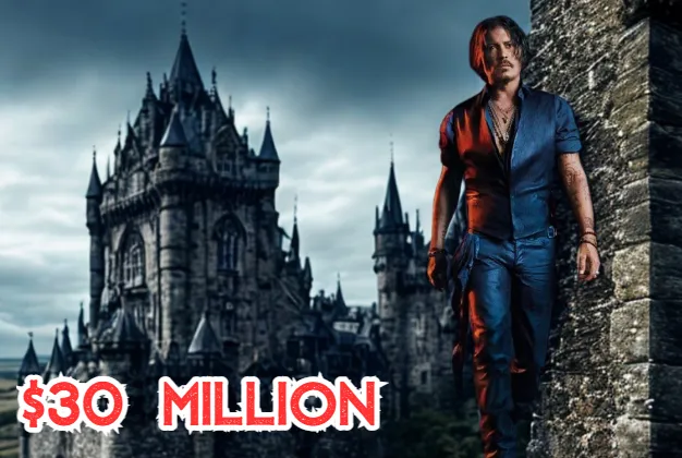Johnny Depp Causes a Stir by Buying a Mysterious Gothic Castle in Scotland: His Plan to Turn It into an Art Paradise Will Astonish You?