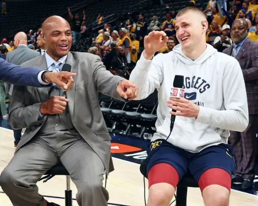 How did Nikola Jokic's energetic leadership style catch Charles Barkley's attention as the Nuggets advanced without coach Michael Malone? 19 How did Nikola Jokic's energetic leadership style catch Charles Barkley's attention as the Nuggets advanced without coach Michael Malone?