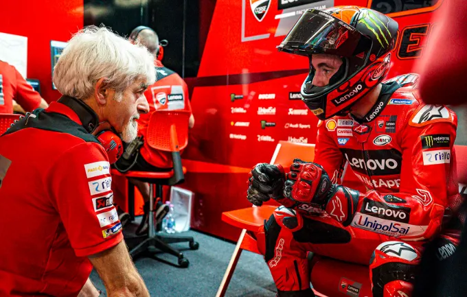 Pecco Bagnaia Responds Sharply to Gigi Dall’Igna: 'He Knows I Can Win Any MotoGP Race! 19 Pecco Bagnaia Responds Sharply to Gigi Dall’Igna: 'He Knows I Can Win Any MotoGP Race!