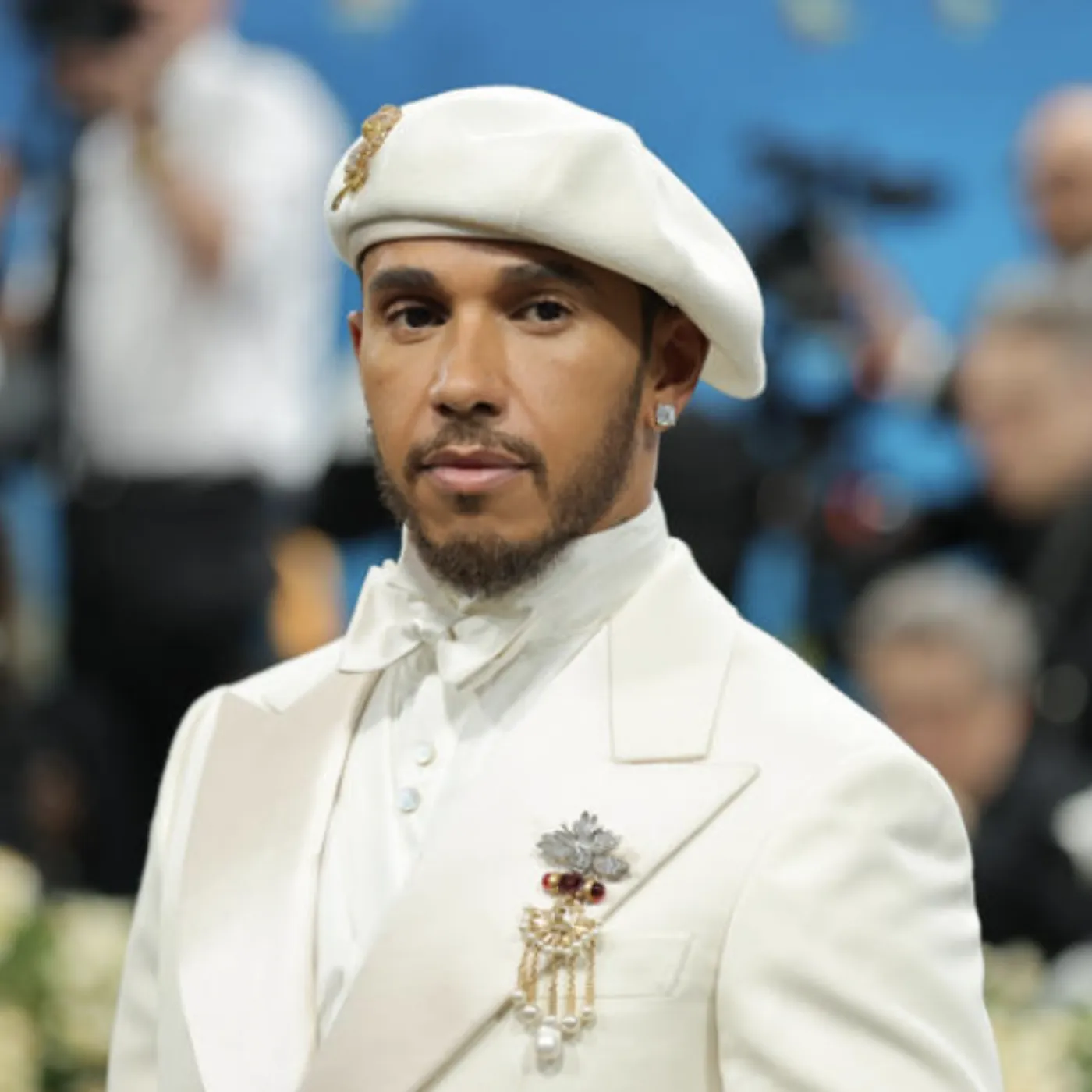 Anne Hathaway's Shocking Compliment to Lewis Hamilton at the Met Gala—You Won't Believe What She Said