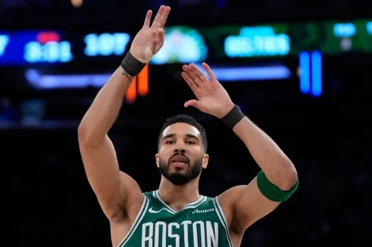 image_6821aedb45160 Jayson Tatum Surpasses Kobe Bryant with a Record-Breaking Performance in Celtics' Wild Win Over Knicks