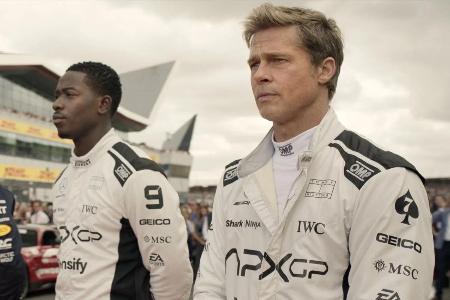 Brad Pitt Faces Death in F1: The Life-and-Death Race of a Lone Wolf on the Team Track