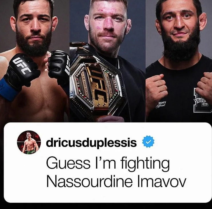 image_68269d2741bfa Dricus du Plessis Mocks Khamzat Chimaev: 'I Guess I'll Have to Fight Imavov!'