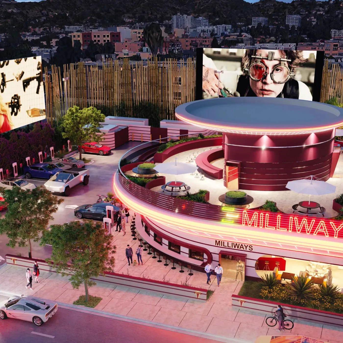 image_6826f622713b5 Elon Musk’s Tesla Diner Becomes a Retro Futuristic Time Machine Landing in LA