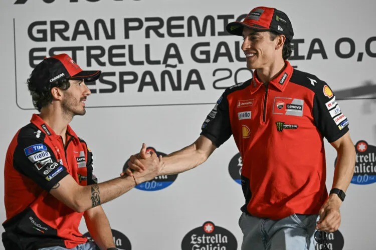 image_682ac682616e6 Dani Pedrosa Shocks by Revealing Pecco Bagnaia's Thoughts: 'Why Should I Be Here with Marc Marquez'