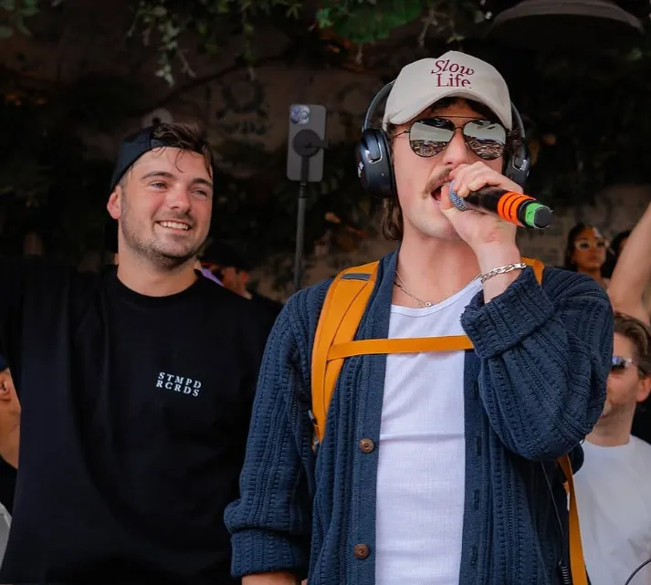 Benson Boone Shocks with Surprise Appearance at Martin Garrix's Show at TAO Beach