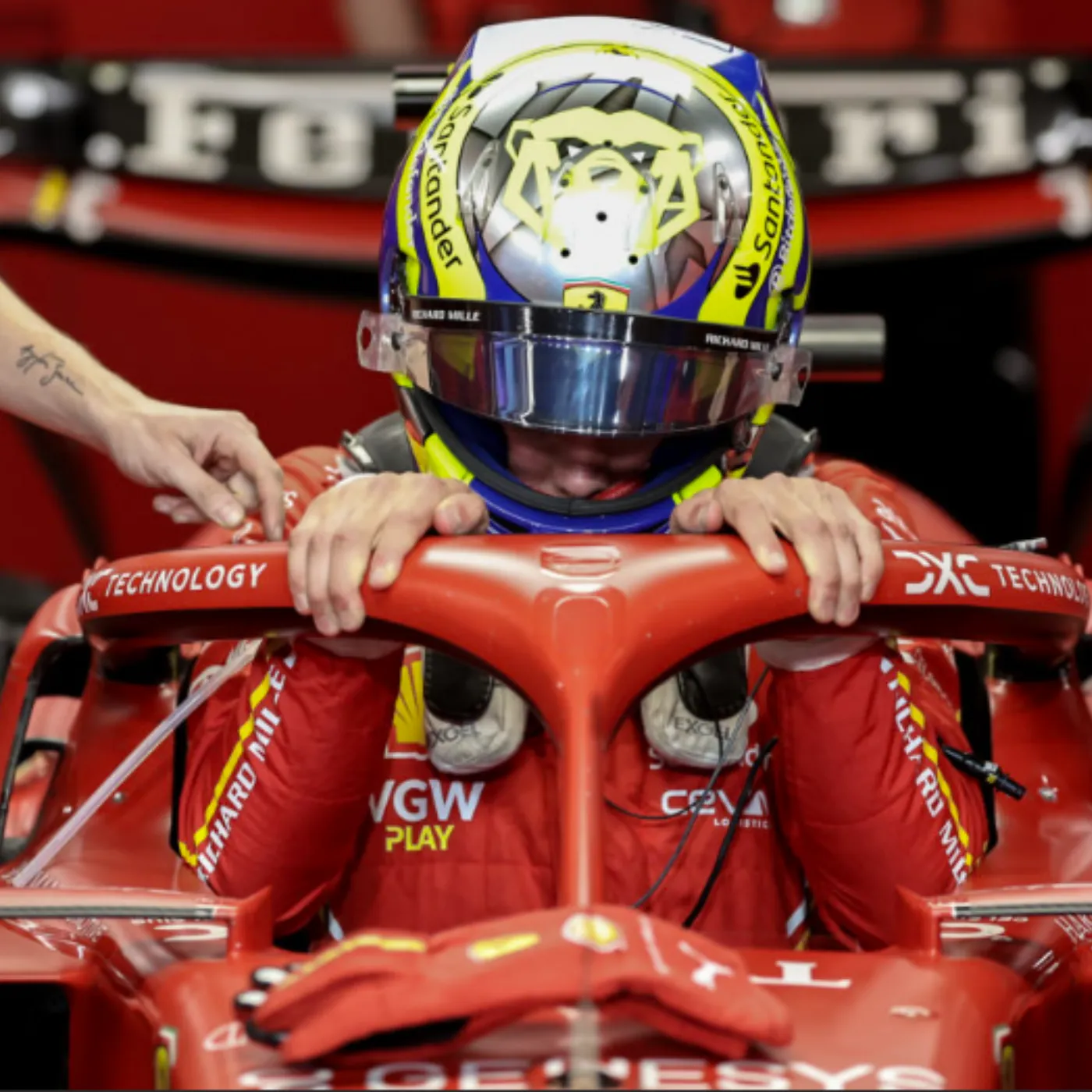 image_682af2f194a4f Lewis Hamilton Storms Paddock With Unexpected Gesture That Silences Ferrari – Has Schumacher Officially Been Dethroned?