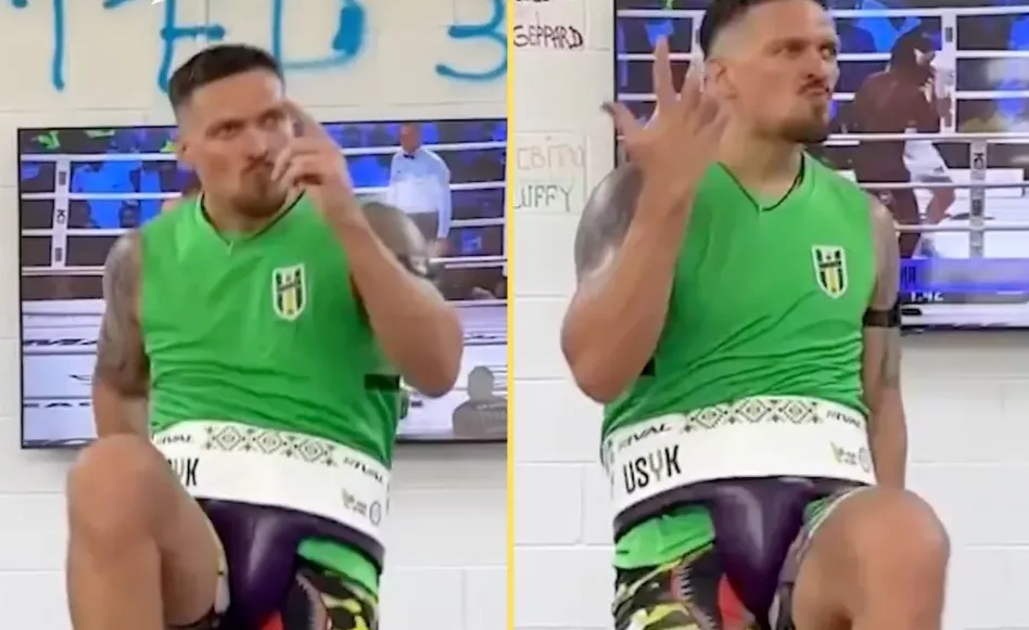image_682c27f32d958 Oleksandr Usyk Mocks Daniel Dubois: The 'Funny Punch' from the Training Camp Goes Viral!
