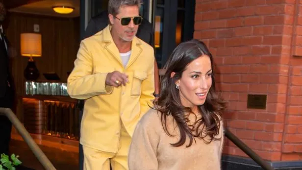 image_682fe041162ee After the Wedding Rumors with Ines de Ramon, Brad Pitt Shocks by Appearing with a Mysterious Woman: Has He Betrayed a Love of Over Two Years?