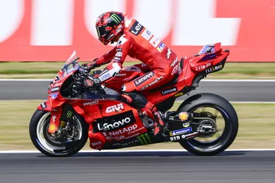 image_6831212438811 Pecco Bagnaia reveals a small detail to address the confidence issue at the front of the Ducati MotoGP 2025 in the UK.