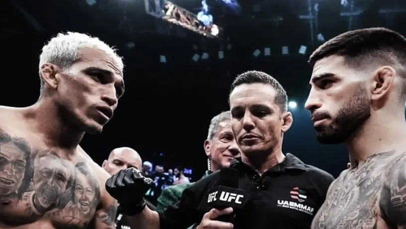 "I've heard it all before!" – Charles Oliveira coldly rejected Ilia Topuria's apology