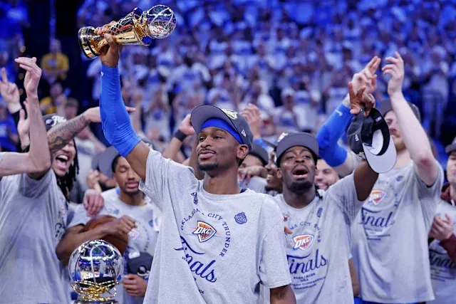 image_68390f4eae064 Shai Gilgeous-Alexander wins the 2025 WCF MVP and the dream of an NBA championship with the Oklahoma City Thunder.