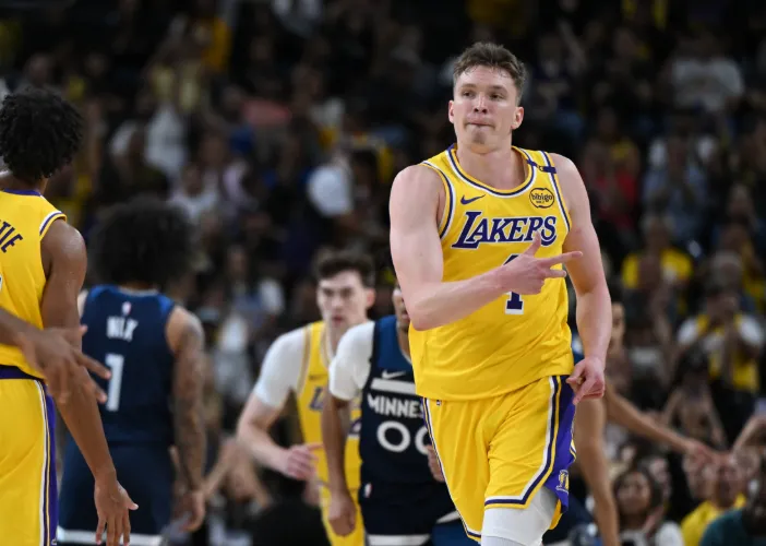 Dalton Knecht Outshines Cooper Flagg in Combined Points: Surprise from Lakers Rookie