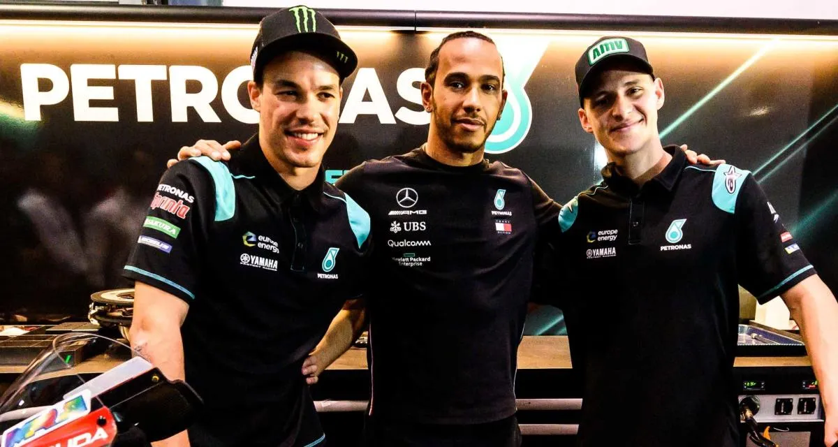 image_683e522f6a641 Quartararo Escapes Silverstone: The Secret Meeting with Hamilton, Leclerc, and a Special Gift from Norris!