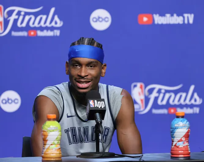 What warning did Shai Gilgeous-Alexander send to the Pacers before the 2025 NBA Finals?