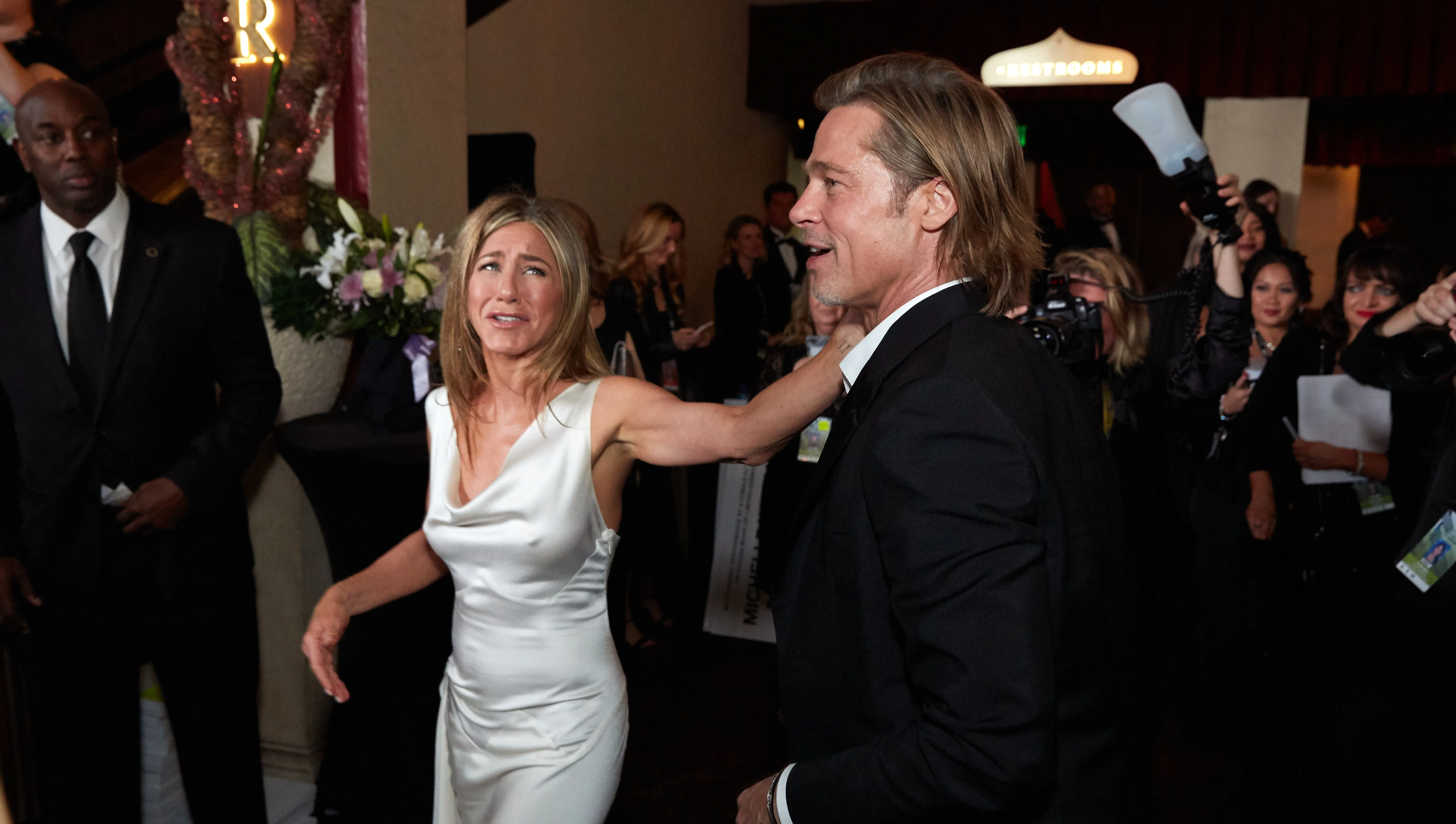 image_68413cffb7bd3 Rumors of a rift: Ines de Ramon can't stand the 'secret' relationship between Brad Pitt and Aniston?