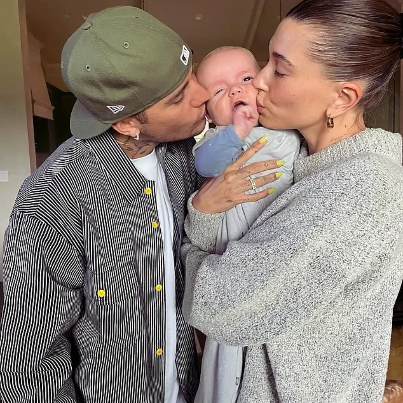 image_684a47467215a Justin Bieber Melts Hearts with Baby Jack Photo But Hailey Bieber’s Silence Is Louder